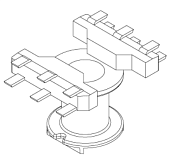 RM4 Каркас 1 сек. 6 выв. SMD   RM4-6P-J-3,75-B-1