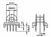 EP10 Каркас 2 сек 8 выв B65842W1008D002