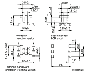 E6.3 Каркас 1 сек 6 выв B66301B1006T001