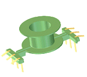 P14/8 Каркас 1 сек. 6 выв. CPV-P14/8-1S-6PD-Z