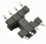 E8.8 Каркас 1 сек 8 выв EE8.8-8P-GW-2.54-0H-1